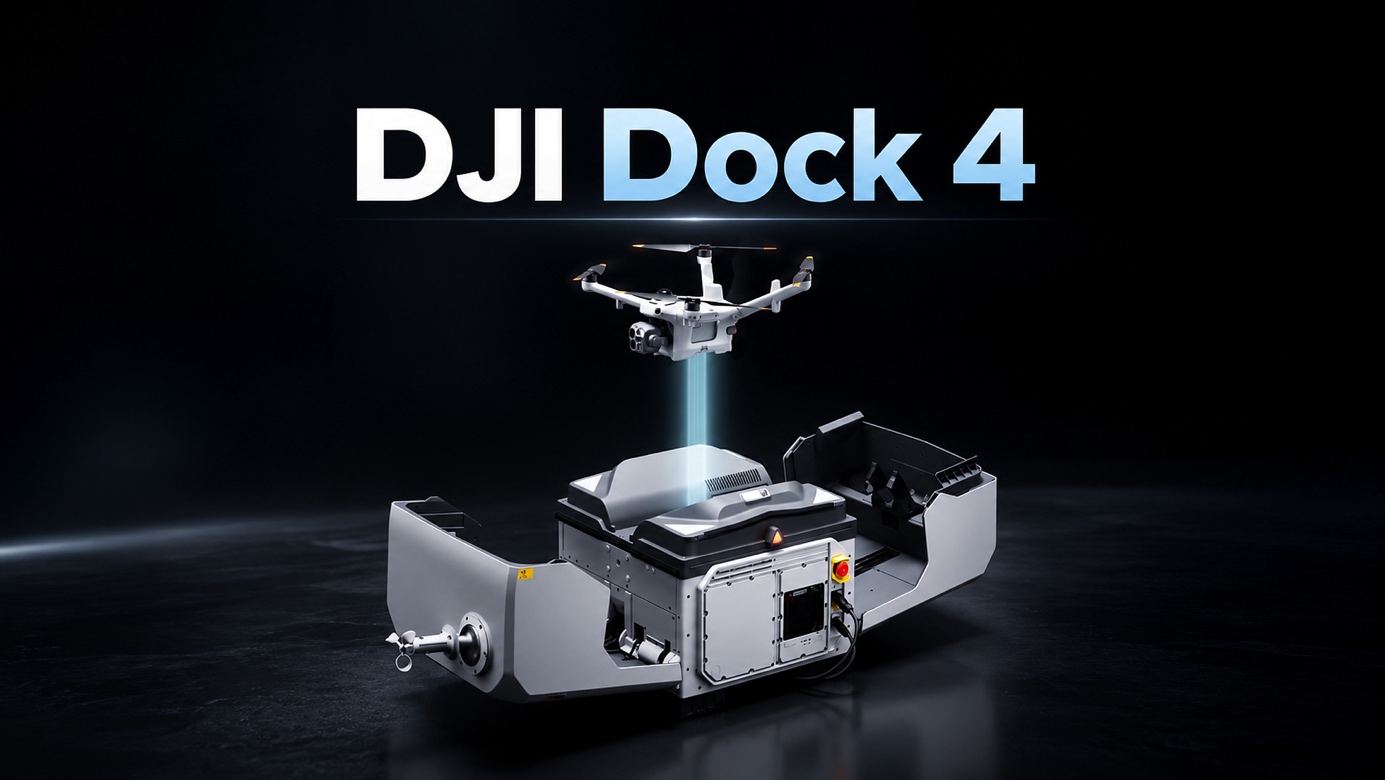 DJI Dock 4 otomatik drone istasyonu